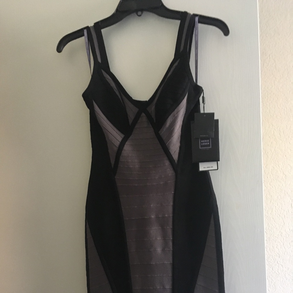 Herve Leger “Karina” dress small NWT $1380.00